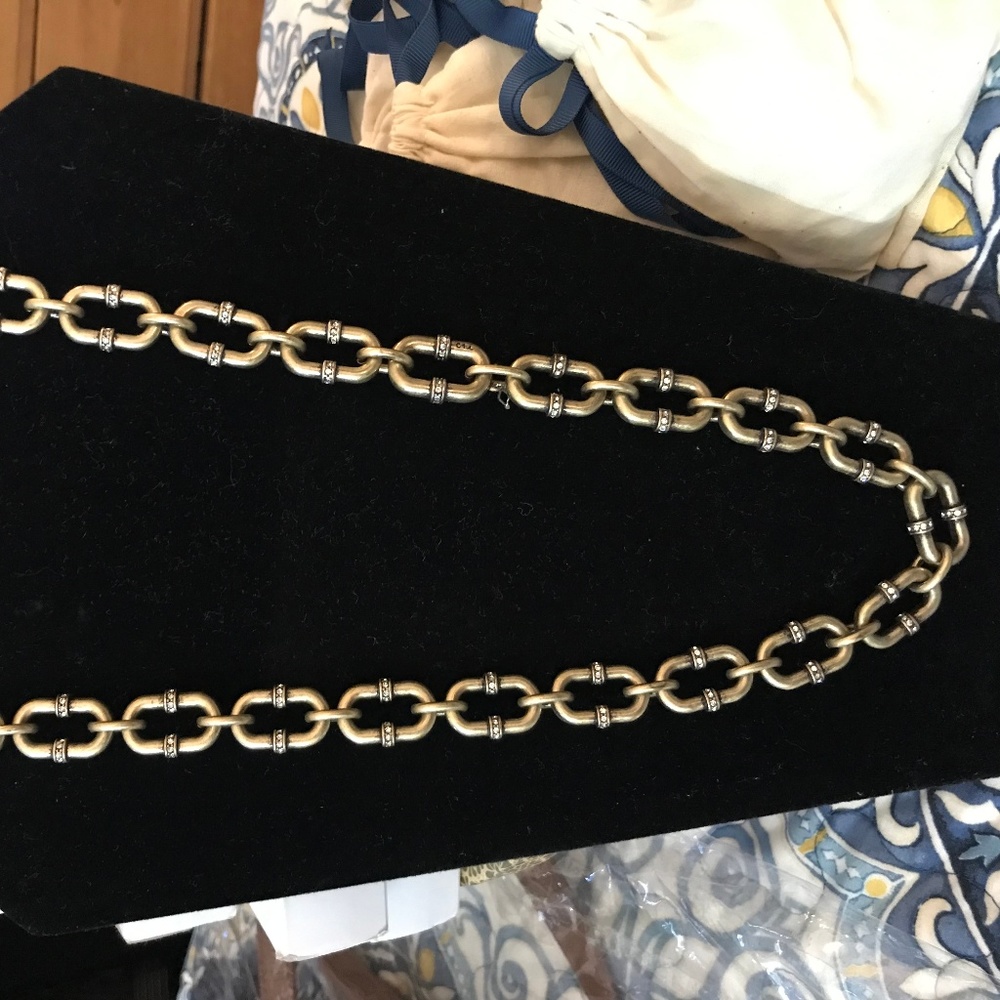 Chloe + Isabel Pave Link Necklace and Bracelet